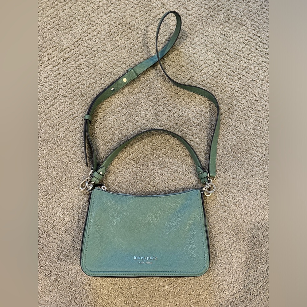 NWOT Hudson Pebbled Leather Medium Convertible Crossbody Bag - kate spade
